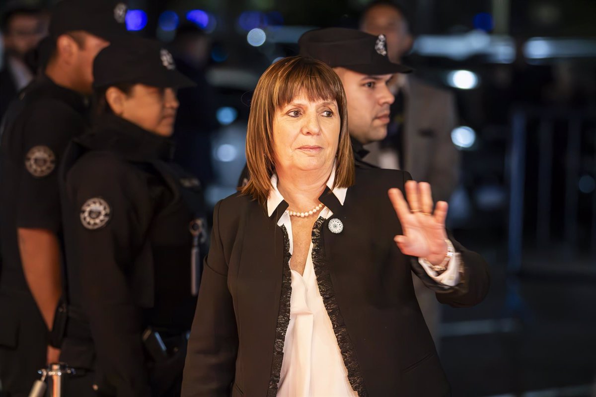 Ministra de Seguridad argentina Bullrich