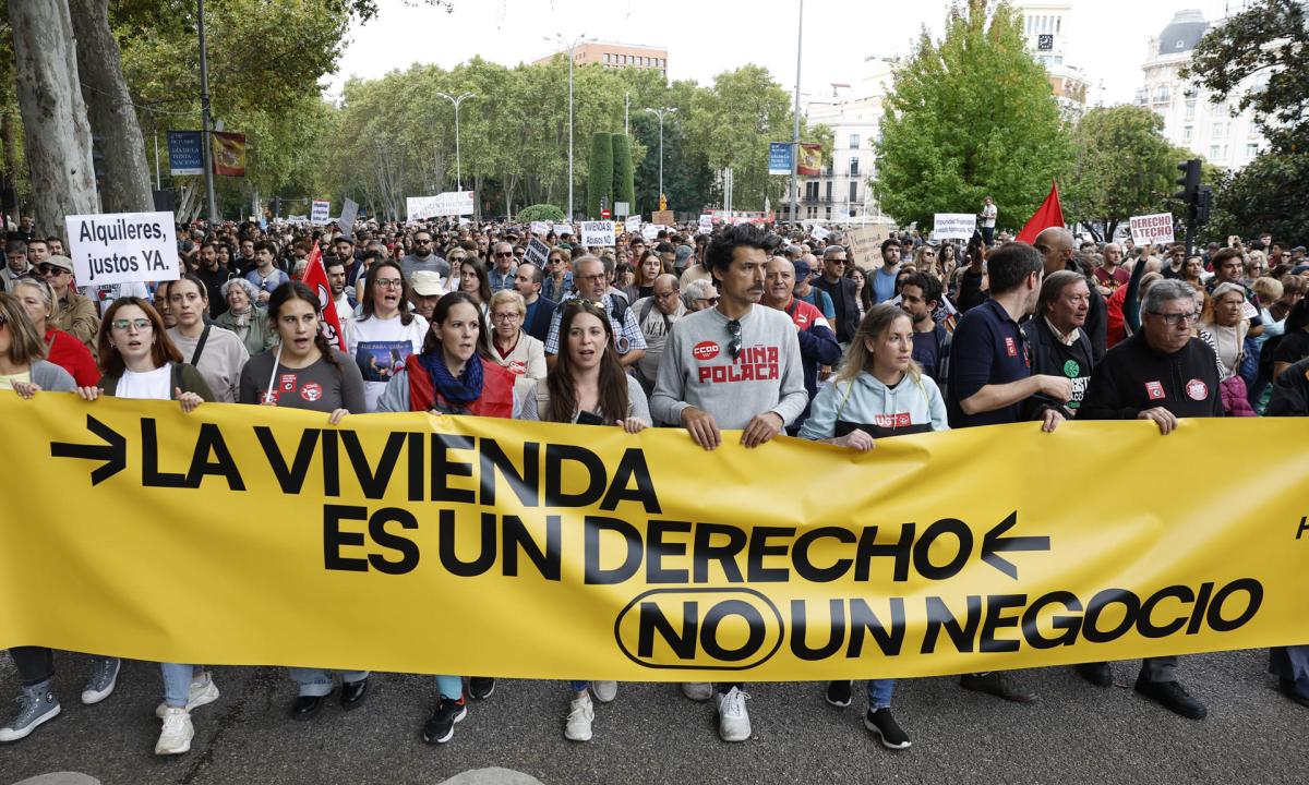 Manifestación por la vivienda