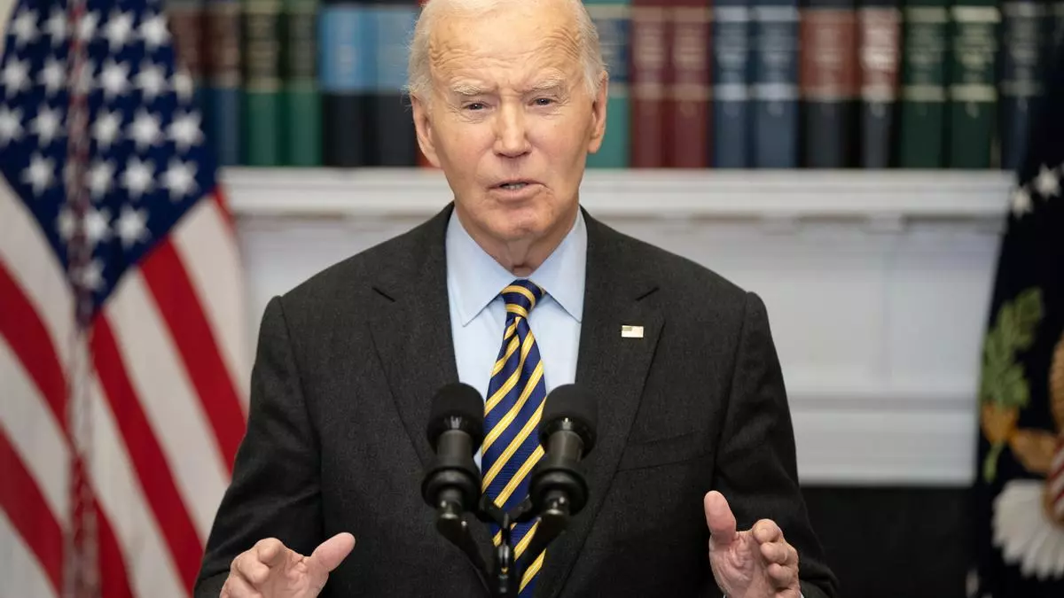 El presidente estadounidense, Joe Biden. EFE/LEIGH VOGEL / POOL