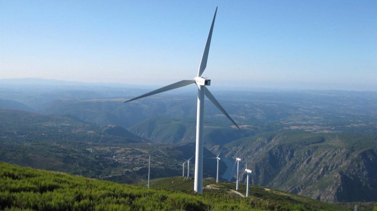 Parque eólico en Galicia